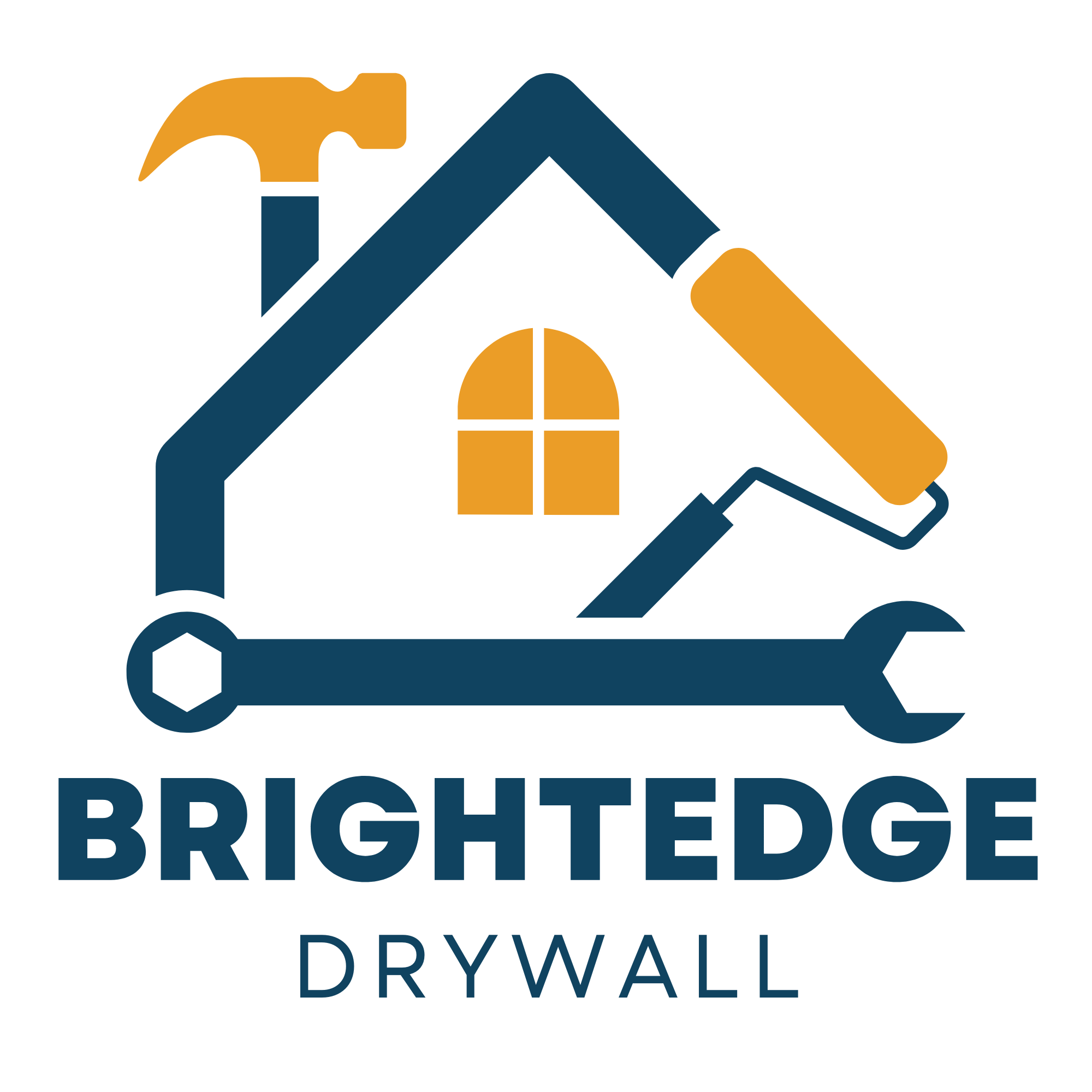 Brightedge Drywall Logo