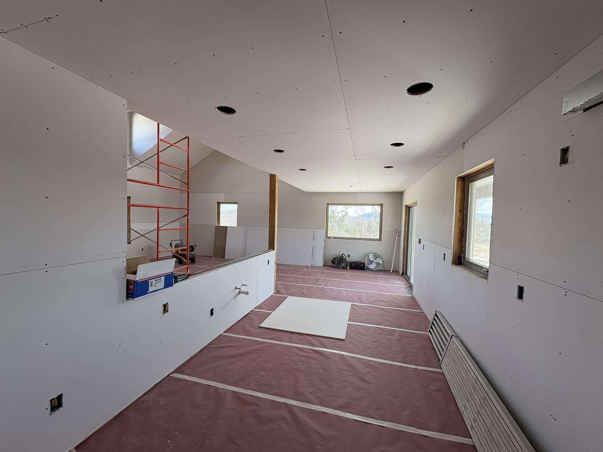 Drywall installation photo 4