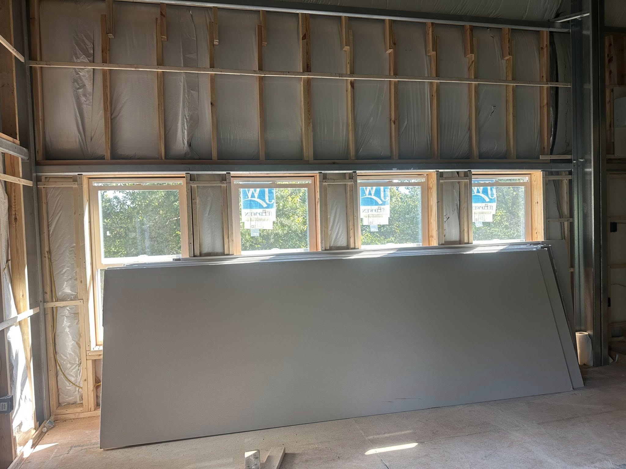 Drywall installation photo 9