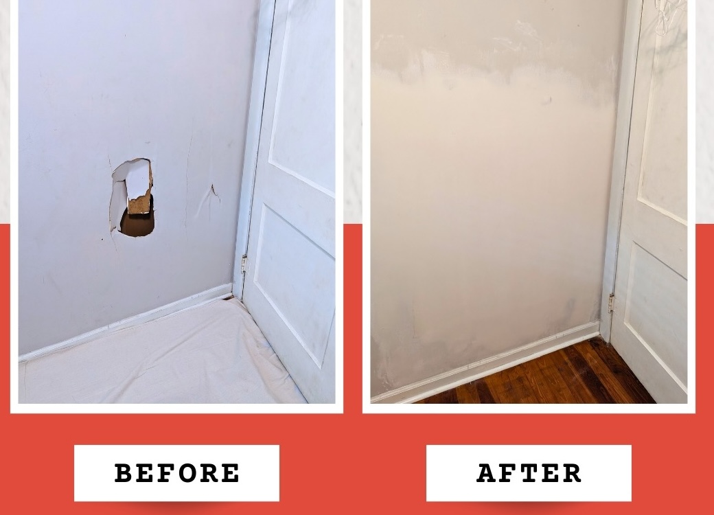 Drywall repair photo 4