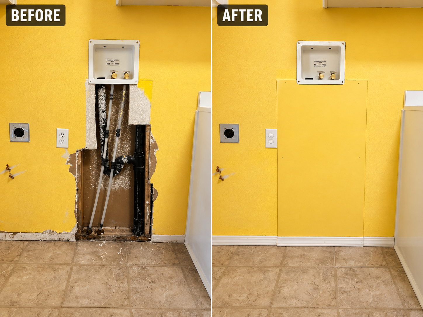 Drywall repair photo 6