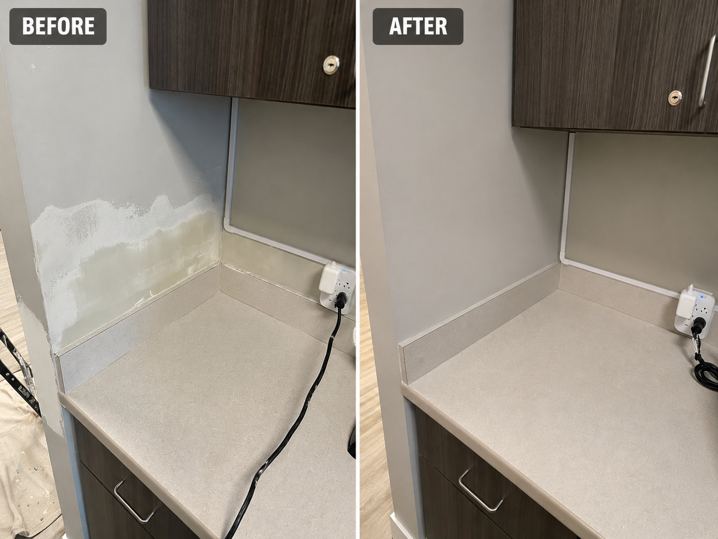 Drywall repair photo 9