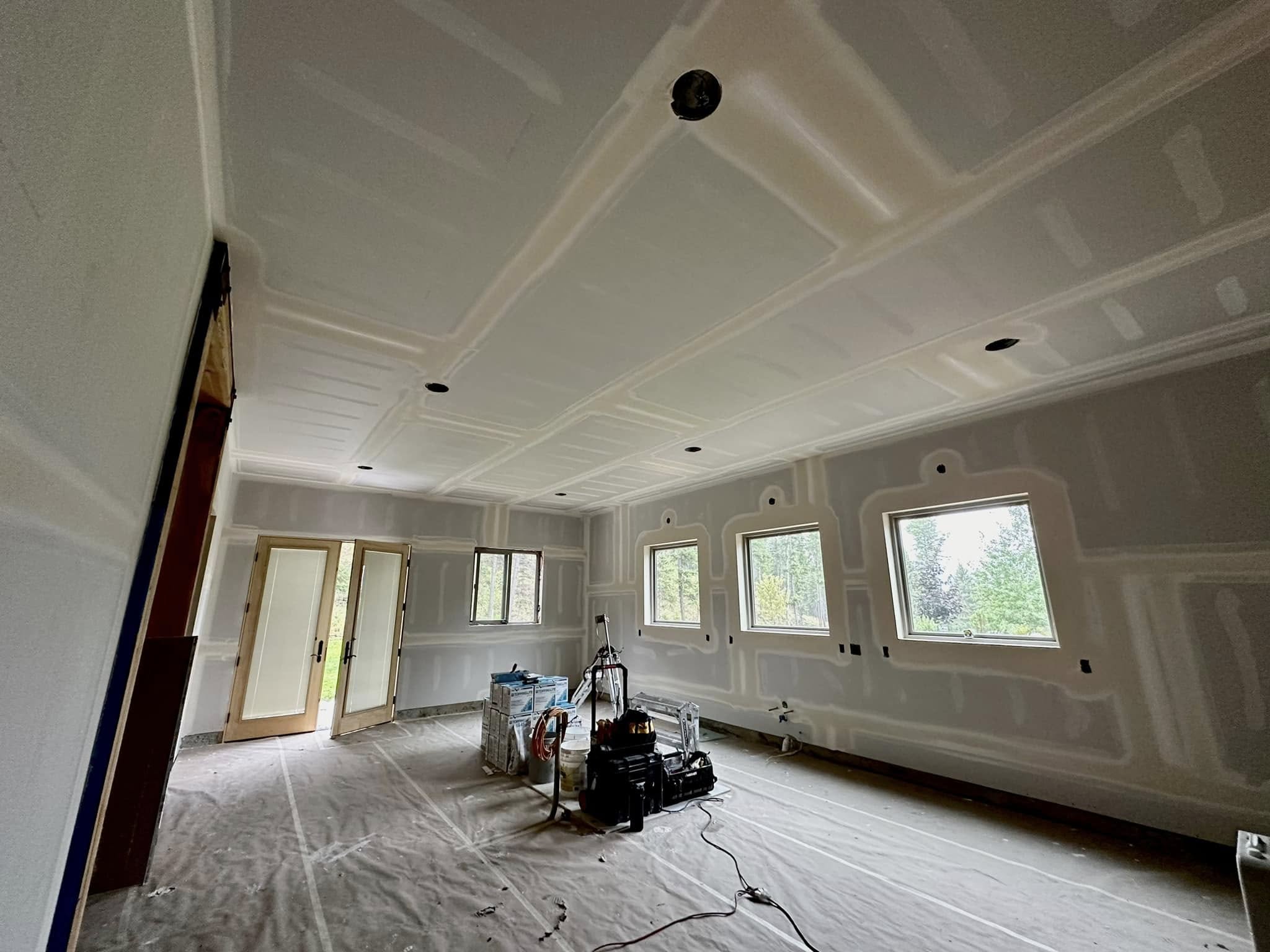 Taping mudding sanding photo 5